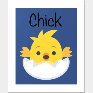 Yellow Chicky Chick Posters and Art